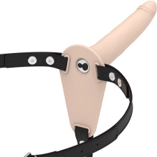  FETISH SUBMISSIVE FELCSATOLHATÓ - NATÚR SZILIKON VIBRÁTOR 15 CM műpénisz, dildó
