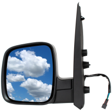  Fiat Fiorino 2007 - elektromos külső tükör, FEKETE, bal visszapillantó tükör
