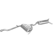  Fiat hátsó kipufogódob K07_21ALU autóalkatrész