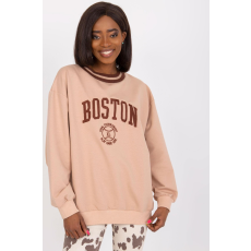 FiatalDivat Boston pulóver kapucni nélkül, bézs