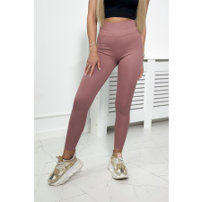 FiatalDivat Leggings rovátkolt anyagból modell 69186 old pink női nadrág