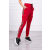 FiatalDivat Nadrág Cargo Fashion piros