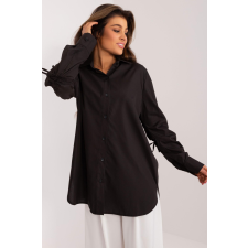 FiatalDivat Oversize ingblúz modell 52913 fekete blúz