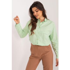 FiatalDivat Pamut oversize ing, 01973 modell, kiwi szín blúz