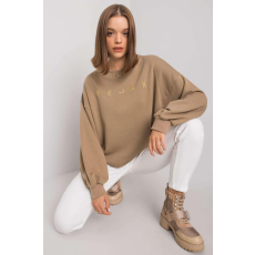 FiatalDivat Relax beige feliratú pulóver