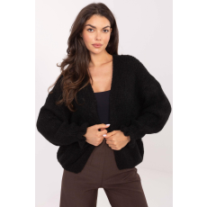 FiatalDivat Rövid kardigános pulóver modell 90482 fekete