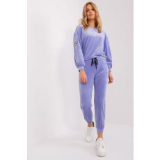 FiatalDivat Velúr tréningruha modell 32848 színű lila