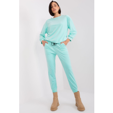FiatalDivat Velúr tréningruha szett modell 32848 mentol
