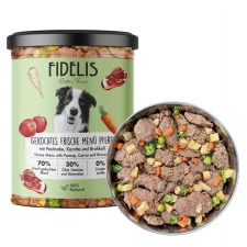FIDELIS Fidelis főtt menü ló, paszternák, sárgarépa és brokkoli 400g kutyaeledel