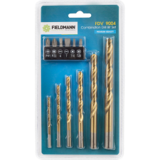 Fieldmann 12 részes Prémium fémfúró- csavarozó szett FDV 9004 fúrószár