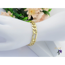  Figaró antiallergén széles karkötő-14K karkötő