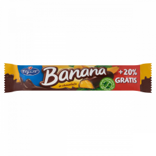 Figaro étcsokoládéval bevont banános habos zselé szelet 30 g csokoládé és édesség