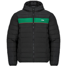 Fila Steppelt kabátok ALPIGNANO REGULAR HOODED LIGHTWEIGHT JACKET Fekete EU S