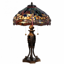  Filamentled Dragonfly Tiffany asztali lámpa FIL5LL-5296 világítás