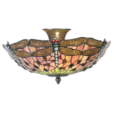  Filamentled Dragonfly Tiffany mennyezeti lámpa FIL5LL-5415 világítás
