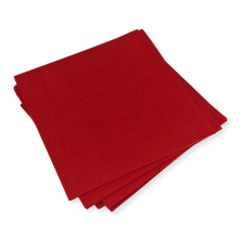 Filc lapok piros 25x25cm 10db/csom méteráru