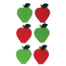  Filcfigura - Alma (6 db/cs, átm. kb.: 5cm) dekorációs kellék