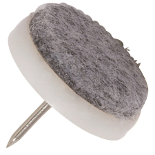 Filckorong szeggel átmérő 28 mm 4 darab fehér bútor