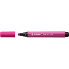  Filctoll, 1-5 mm, vágott hegy, STABILO "Pen 68 MAX", pink filctoll, marker