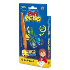  Filctoll fújós készlet Centropen AIRPENS 1500 Vivid 5 klf. szín filctoll, marker