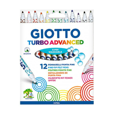  Filctoll GIOTTO Turbo Color szuper könnyen kimosható 2,8mm 12db-os készlet toll