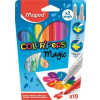  Filctoll készlet, 3,6 mm, MAPED "Color'Peps Magic", 8+2 különböző szín