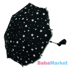 Fillikid - babakocsi napernyő - csillagos fekete 671185-06 babakocsi napernyő