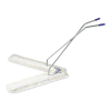Filmop International S.R.L. Filmop V-sweeper Ollós mop, szárazoló, fém, 2x100cm pamut moppal