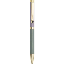FILOFAX Golyóstoll, 1,0 mm, arany színű klip, pasztell színű tolltest, FILOFAX Norfolk, fekete (NFX132795) toll