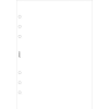 FILOFAX Kalendárium betét, jegyzetlap, personal méret, sima, FILOFAX, fehér