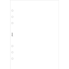 FILOFAX Kalendárium betét, jegyzetlap, personal méret, sima, FILOFAX, fehér, 30lap/cs gyűrűs kalendárium betétlap