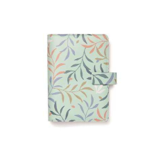 FILOFAX Kalendárium, gyűrűs, betétlapokkal, personal méret, FILOFAX "Botanical", menta naptár, kalendárium