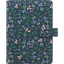 FILOFAX Kalendárium, gyűrűs, betétlapokkal, personal méret, FILOFAX "Garden Dusk" gyűrűskönyv