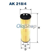Filtron Légszűrő (AK 218/4) levegőszűrő