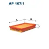 Filtron légszűrő AP 167/1