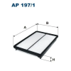 Filtron légszűrő AP 197/1