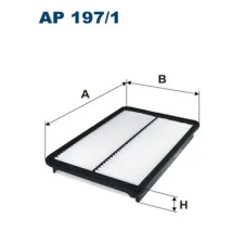 Filtron légszűrő AP 197/1 autóalkatrész