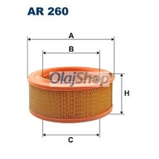 Filtron Légszűrő (AR 260) levegőszűrő