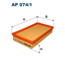Filtron Légszűrő FILTRON AP 074/1 levegőszűrő