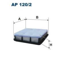 Filtron Légszűrő FILTRON AP 120/2 levegőszűrő
