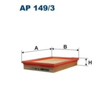 Filtron Légszűrő FILTRON AP 149/3 levegőszűrő