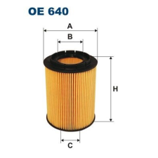 Filtron Olajszűrő FILTRON OE 640 olajszűrő