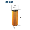 Filtron Olajszűrő FILTRON OE 651