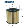 Filtron Olajszűrő FILTRON OE 665/3