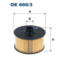 Filtron Olajszűrő FILTRON OE 666/3 olajszűrő