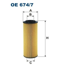 Filtron Olajszűrő FILTRON OE 674/7 olajszűrő
