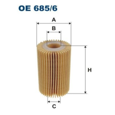 Filtron Olajszűrő FILTRON OE 685/6 olajszűrő