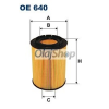 Filtron Olajszűrő (OE 640)