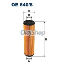 Filtron Olajszűrő (OE 640/8) olajszűrő