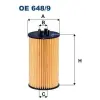 Filtron olajszűrő OE 648/9